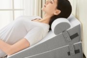 Sasttie Wedge Pillow, 3 Pcs Adjustable Wedge Pillow Headboard for Sleep Apnea